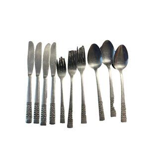 Lot Of 10 CASA VISTA Rogers Stanley Roberts Stainless Bundle Flatware Stainless